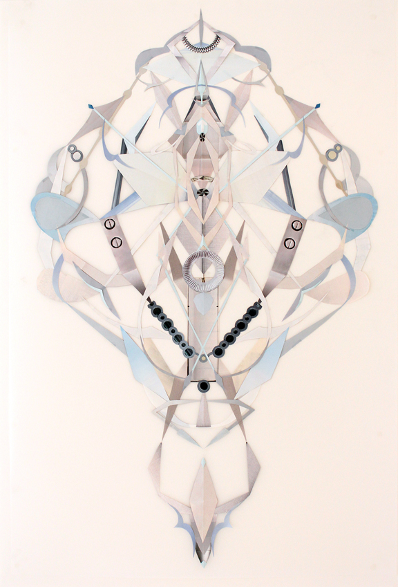 Kirsten Kindler artwork paper cut paper 
